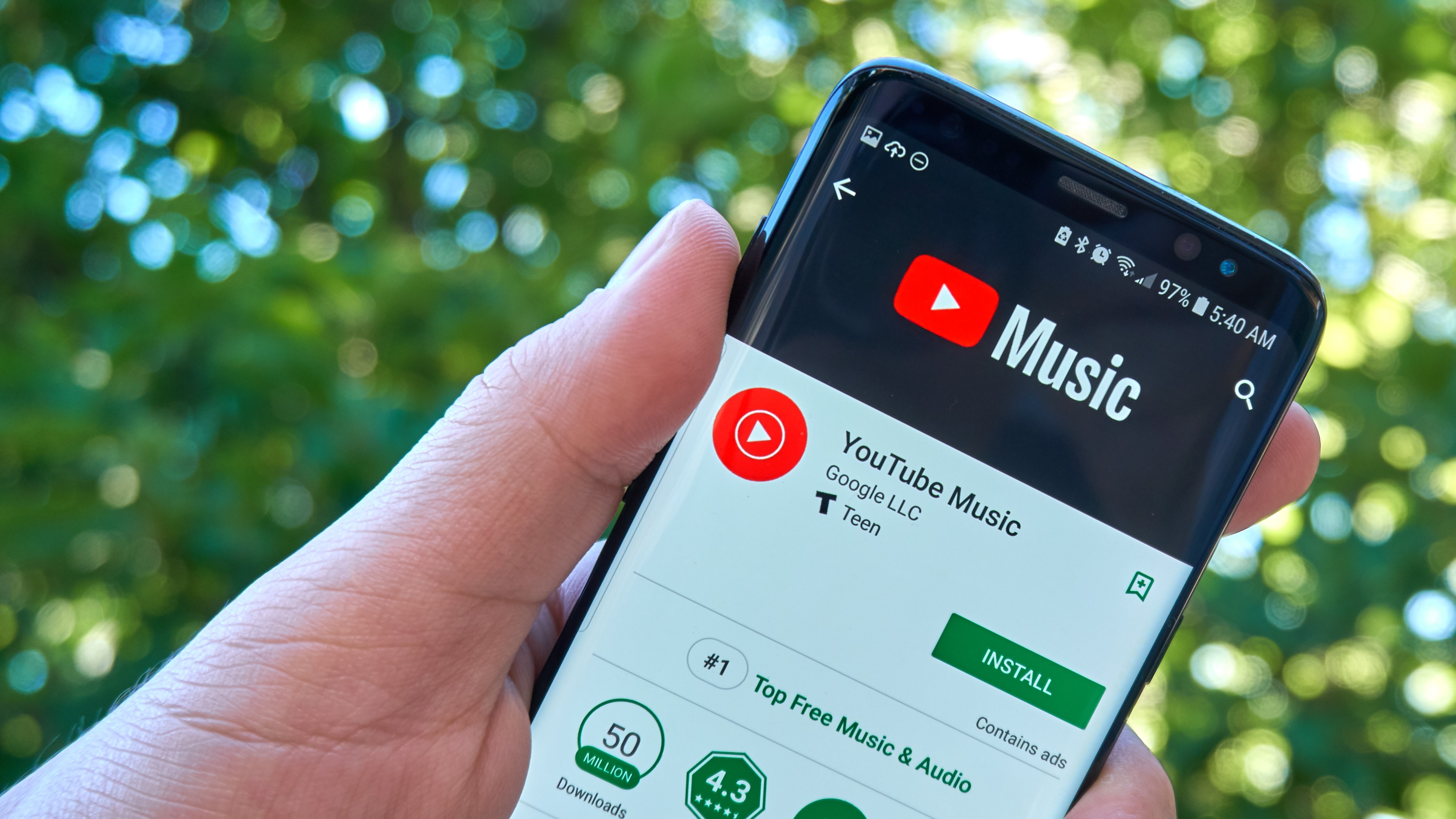 Youtube music apps