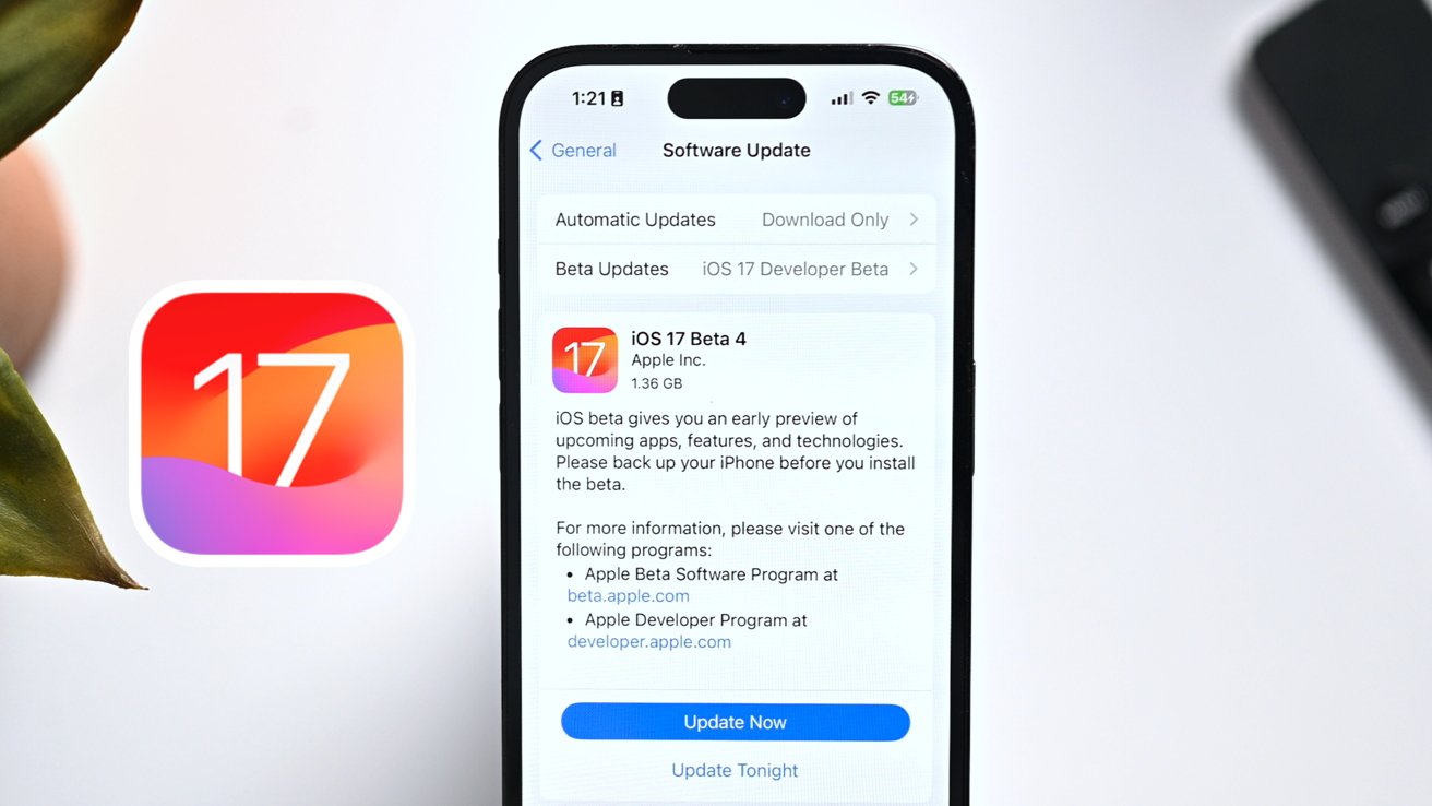 iOS 17 Beta 4