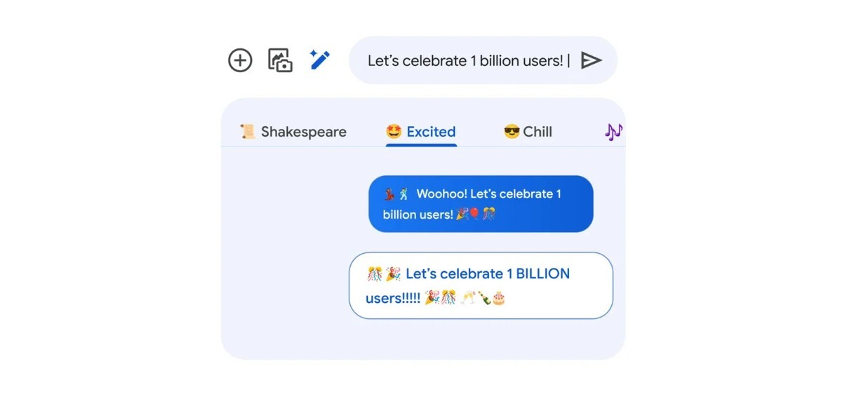 Google Messages 1 Biliion