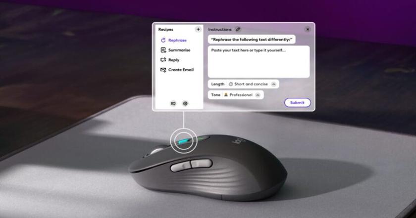 Logitech ChatGPT Keyboard dan Mouse