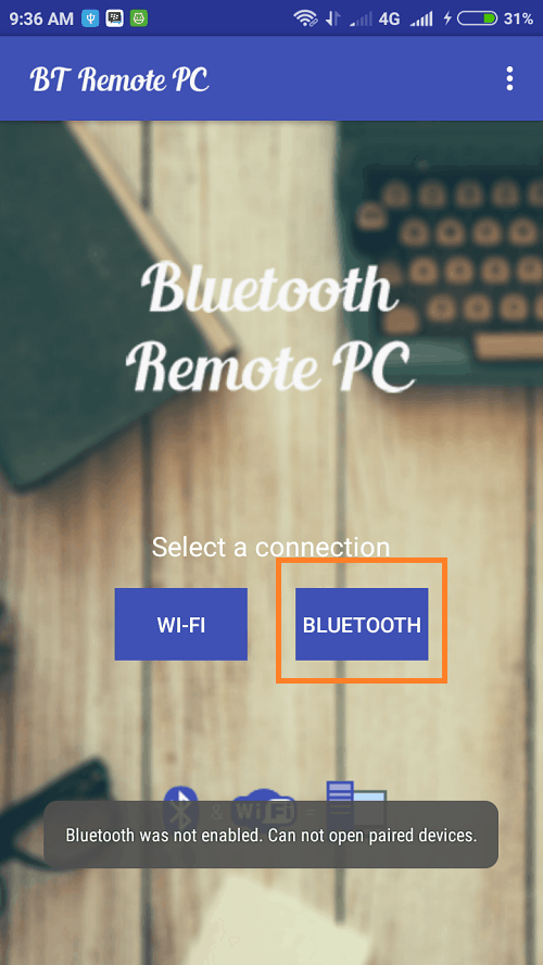 Bluetooth Remote PC 4