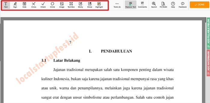 Cara Edit PDF Dengan PDF Filler 2