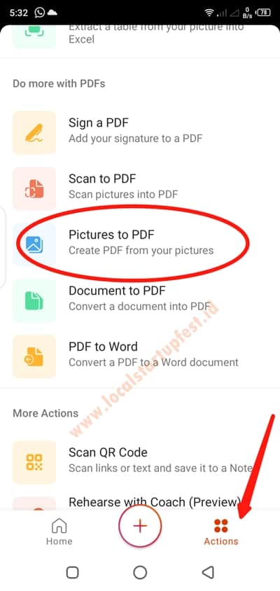 Cara Mengubah JPG ke PDF di HP dengan office mobile 17