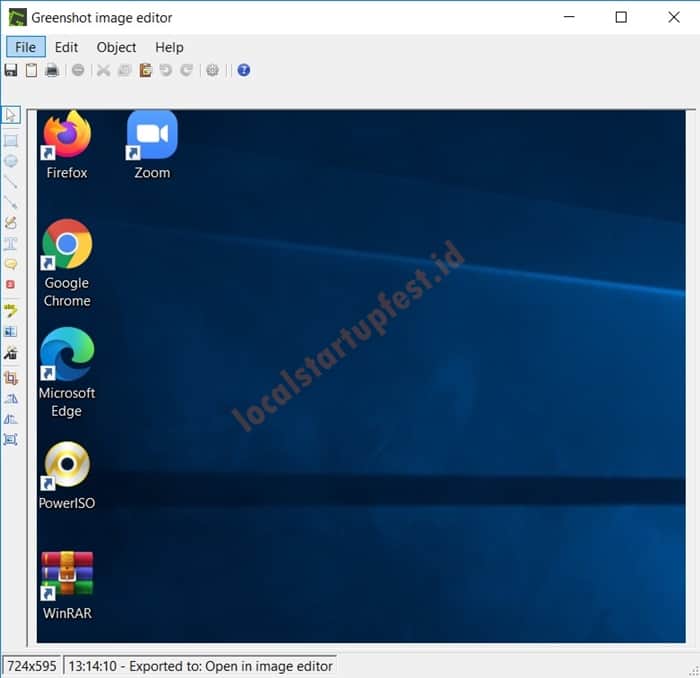 Cara Screenshot di Laptop dan PC dengan greenshot 10
