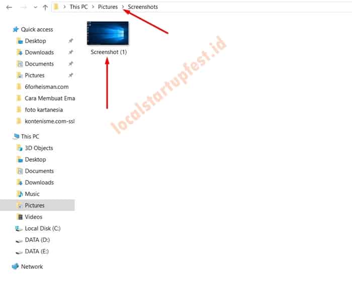 Cara Screenshot di Laptop dan PC dengan printscreen 3