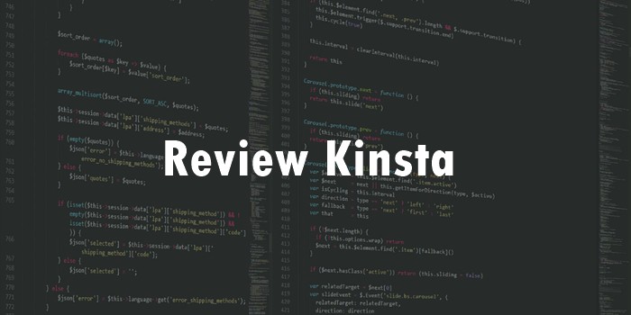 Review Kinsta