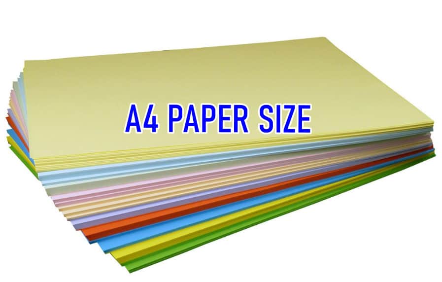 Saiz A4 Dalam Cm - Sekeping kertas a3 bersamaan dengan dua keping
