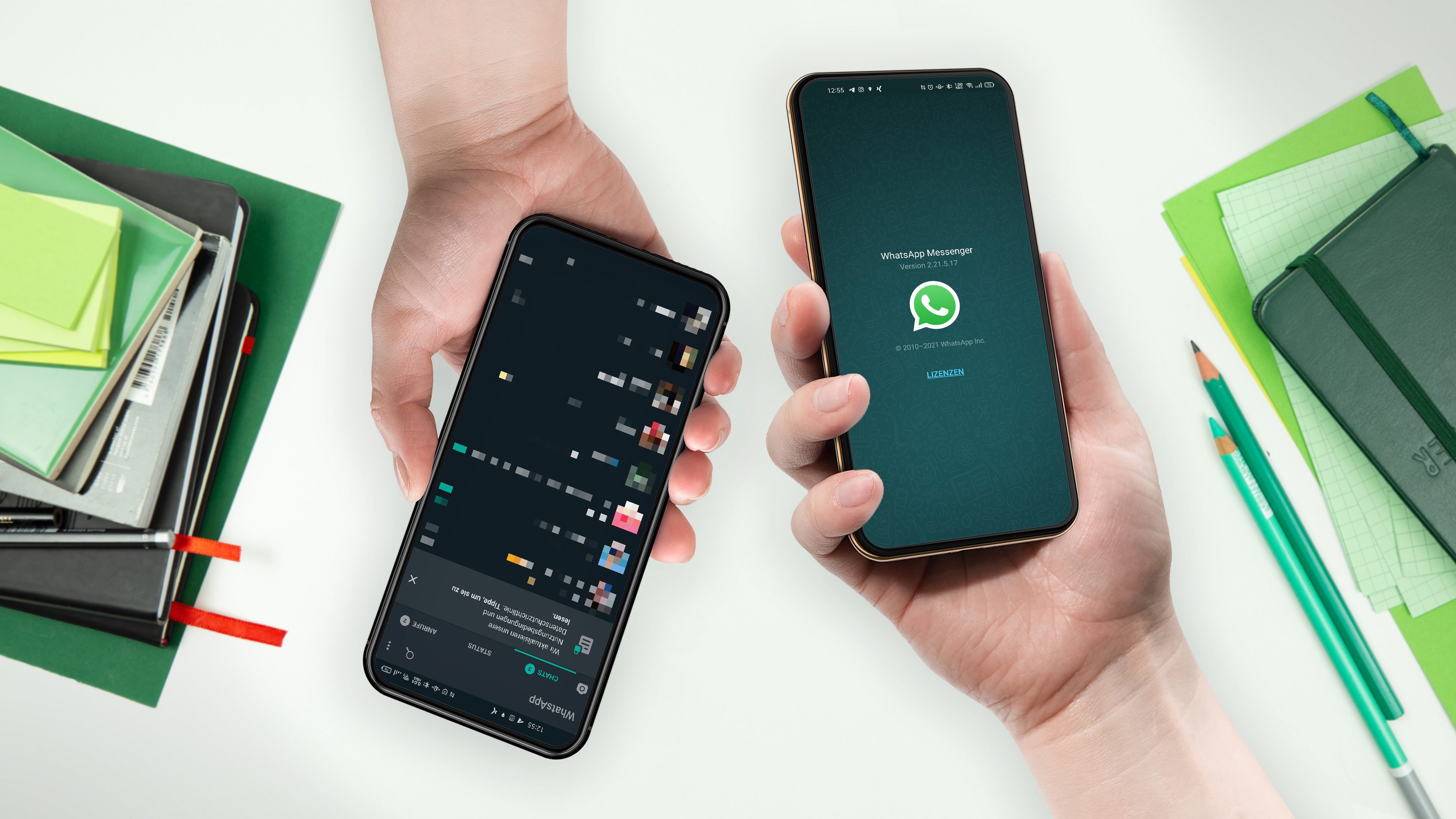 WhatsApp Akan Segera Hadirkan Dukungan Multi-Akun Secara Langsung 1 WhatsApp 2 phones