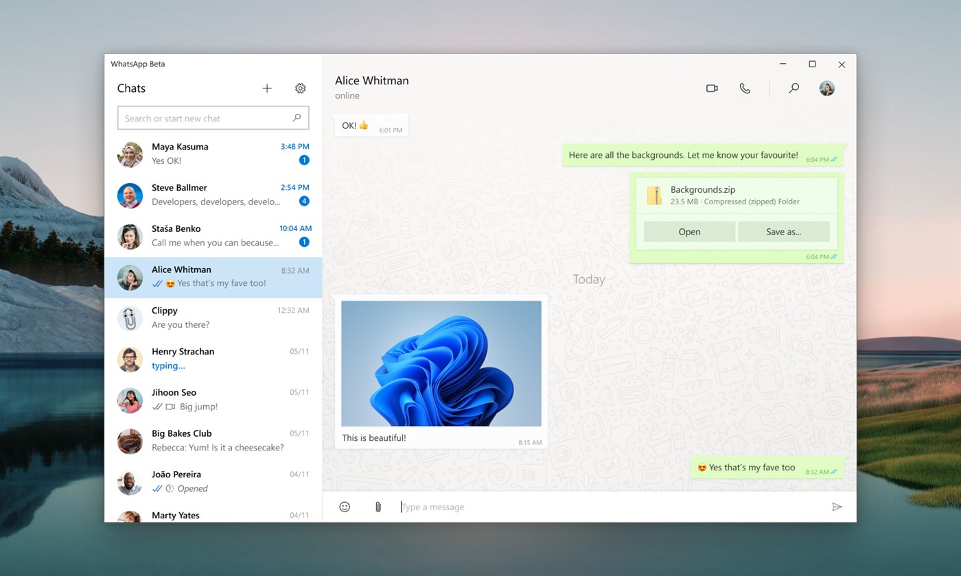 WhatsApp Kembali Hadirkan Fitur "Lihat Sekali" untuk Versi Desktop dan Web 1 WA DESKTOP APPS