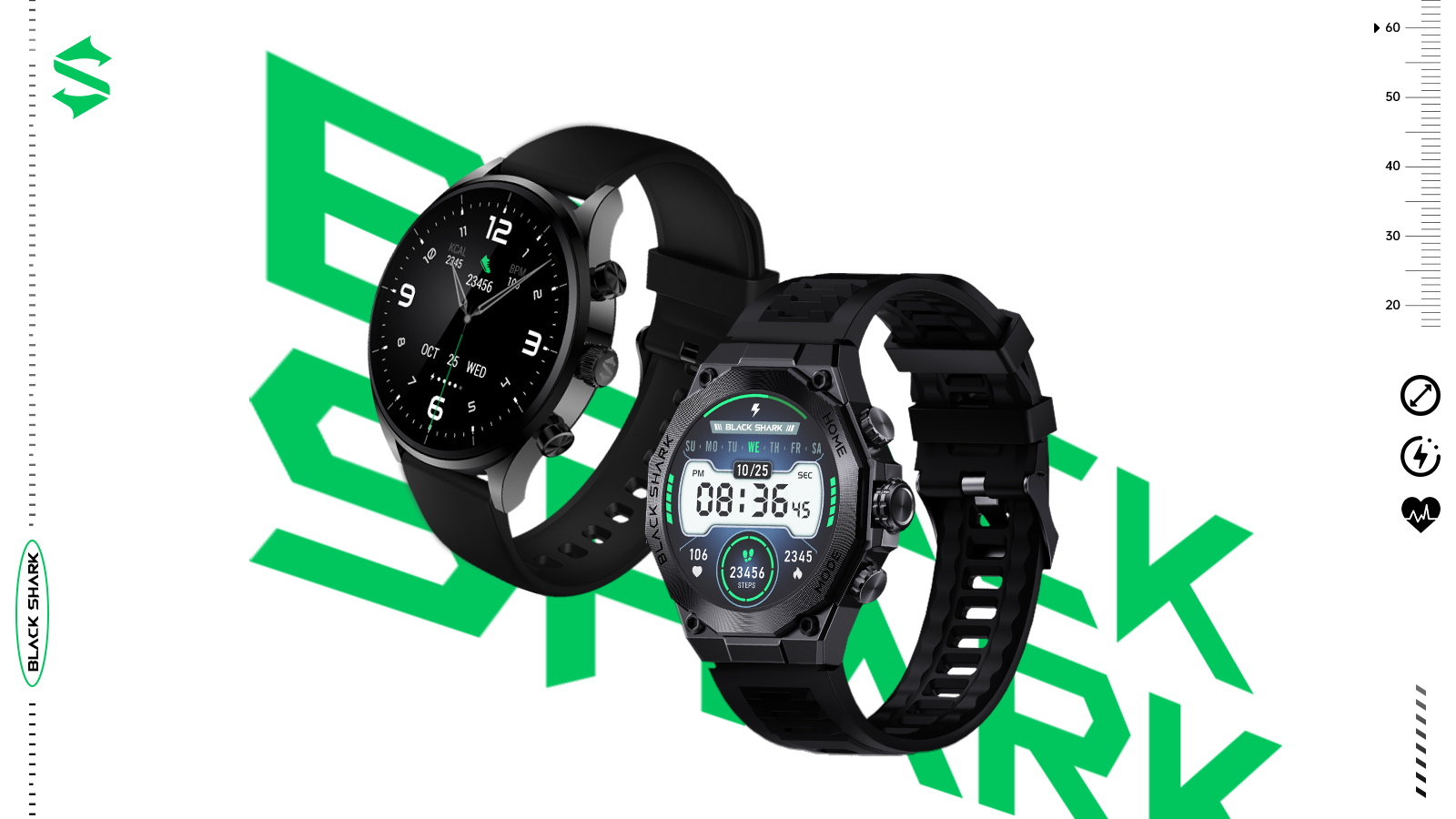 Black Shark S1 Pro Smartwatch Meluncur Secara Global dengan Fitur Unggulan dan Harga Terjangkau 1 Black Shark S1 ProGobal Debut