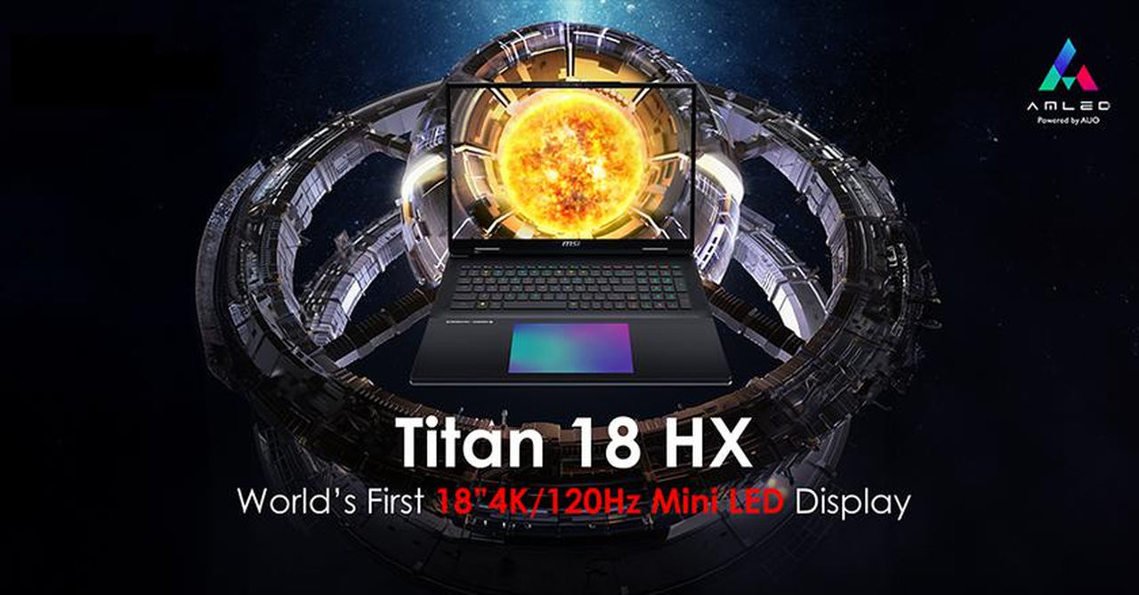 MSI Merilis Laptop Terbaru dengan Layar 4K 120Hz dan Panel Mini LED 1 MSI Worlds First Amoled Display