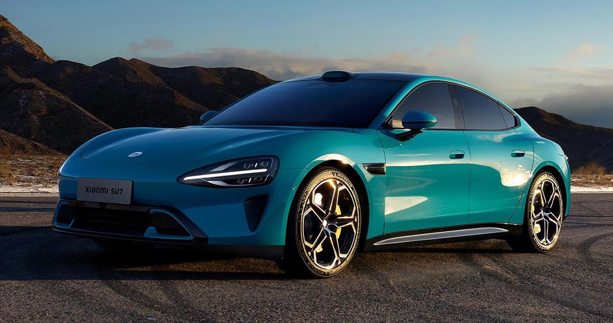 Xiaomi Menantang Dominasi Tesla dan Porsche dengan SUV Listrik Gahar, SU7 dan SU7 Max! 1 Xiaomi SU7 Debut