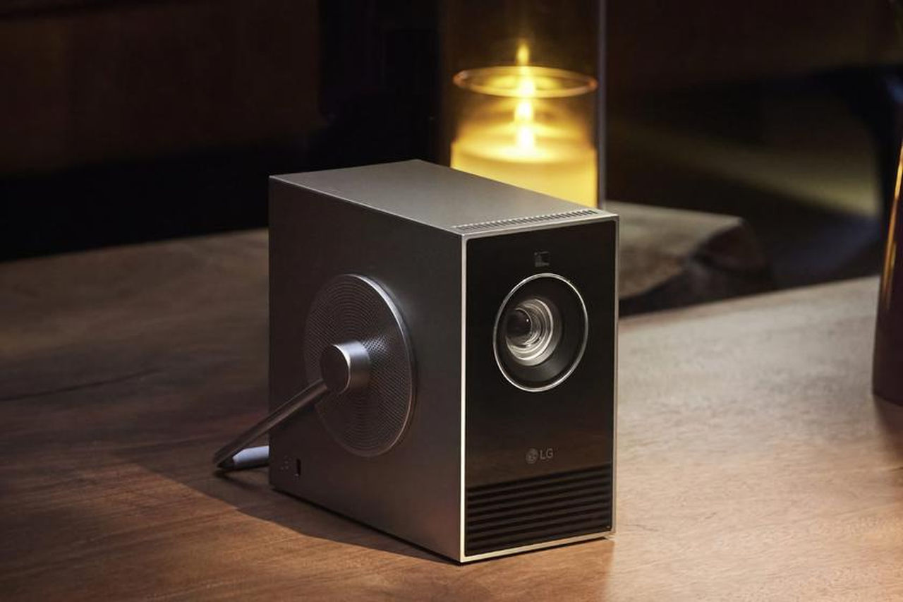 LG CineBeam Qube: Proyektor 4K 120-Inch Dengan Desain Minimalis dan Fitur Canggih 1 LG CineBeam Qube Preview