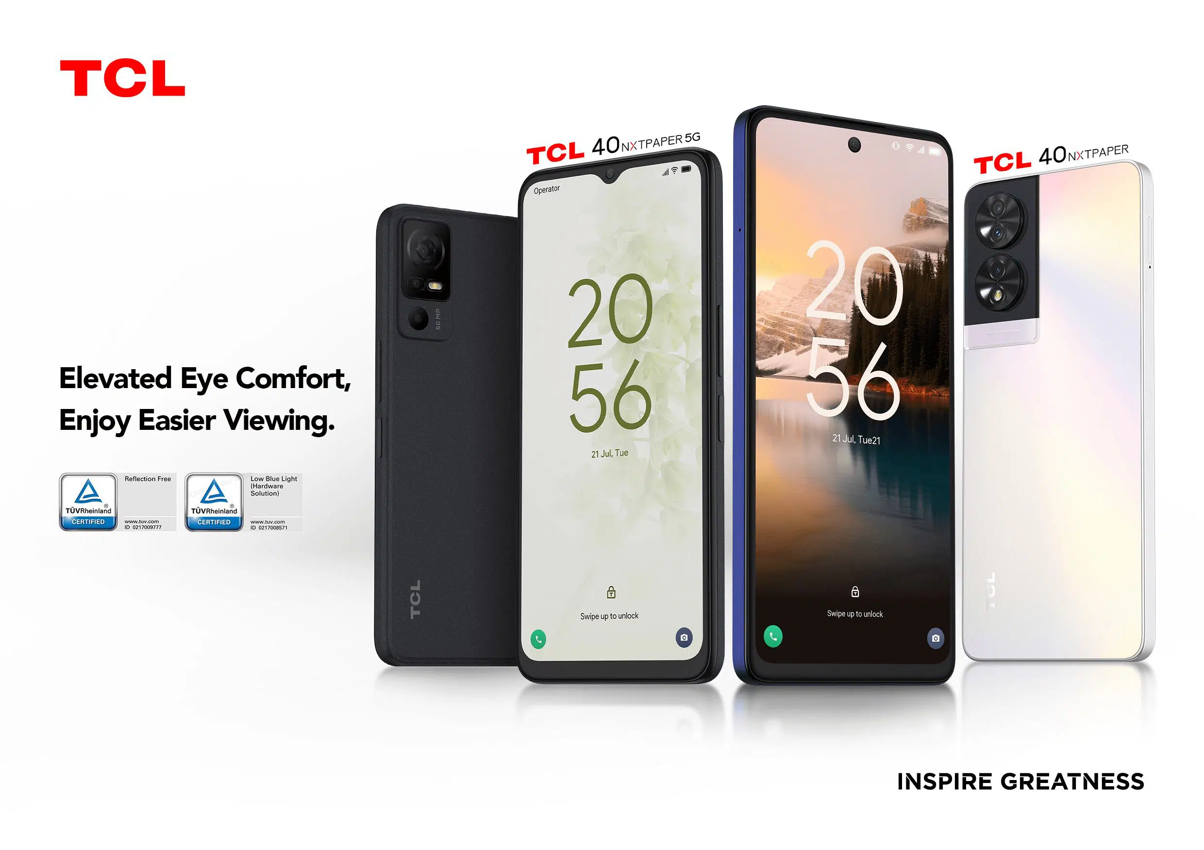 TCL Rilis Seri 50 Smartphone di CES 2024: Menawarkan Inovasi Layar NxtPaper dan Spesifikasi Unggulan 1 TCL Smartphones