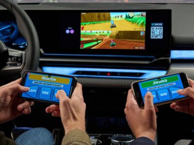 bmw i5 in car games