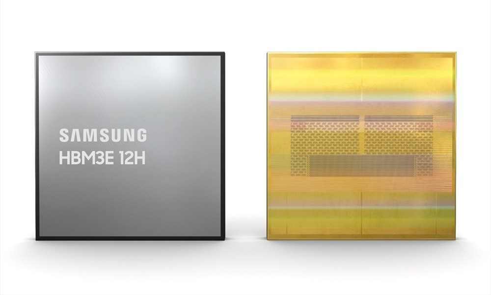 Memori HBM3E Kapasitas Tinggi dari Samsung Percepat Pelatihan dan Inferensi AI 1 Samsung HBM3E memory