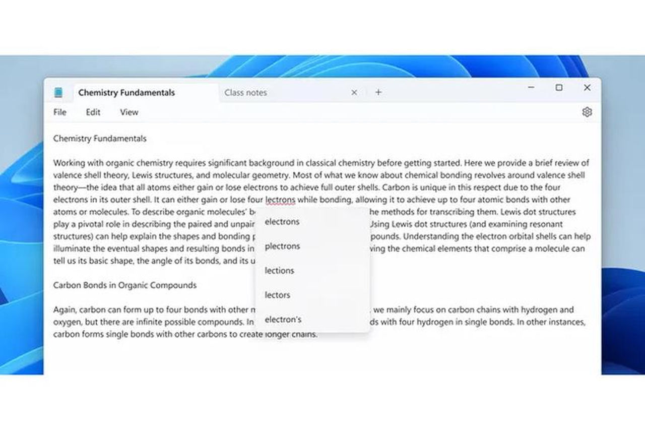 Notepad di Windows 11 Kini Dilengkapi Fitur Pemeriksa Ejaan 1 Notepad Windows 11 Update