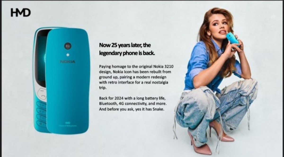 HMD Hidupkan Kembali Legenda Nokia 3210 dan Perkenalkan Tiga Feature Phone 4G Baru 1 HMD Nokia 3210 Terbaru