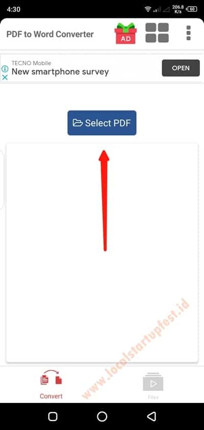 Cara Mengubah PDF ke Word di HP 17