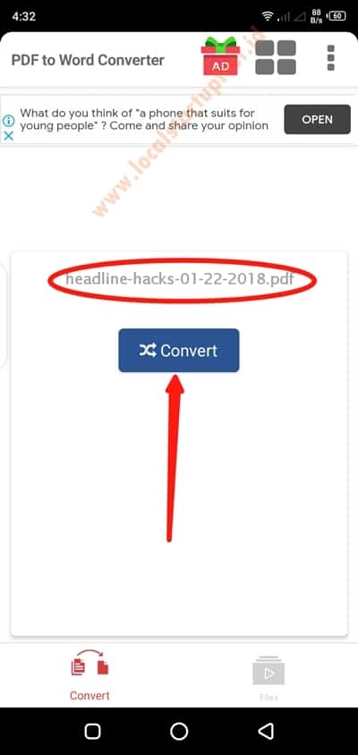 Cara Mengubah PDF ke Word di HP 18