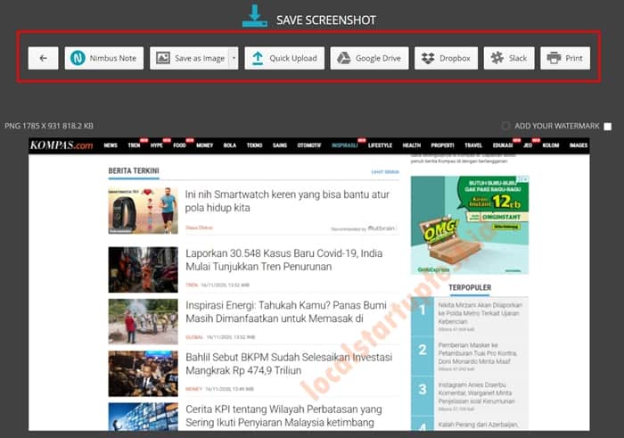 Cara Screenshot di PC dengan nimbus capture 15