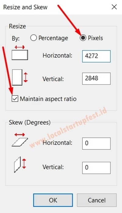 Cara memperkecil ukuran foto dengan paint 6