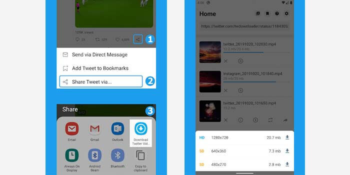 Download Twitter Videos