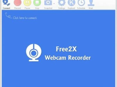 aplikasi kamera terbaik free2x webcam recorder