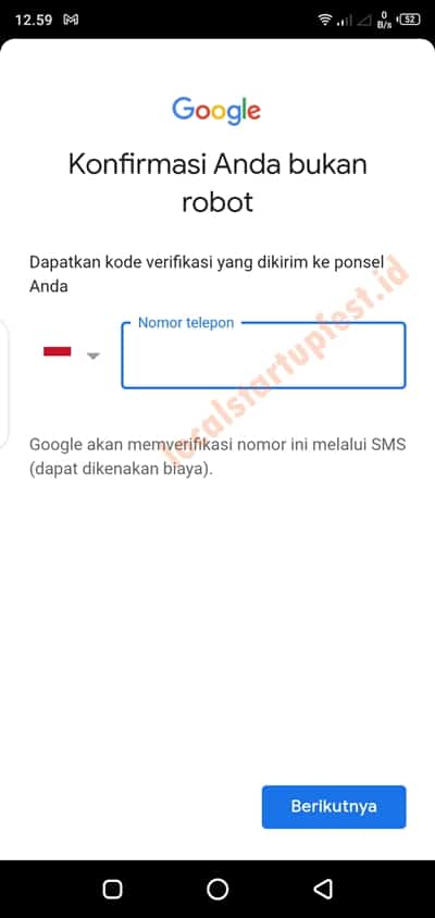 cara konfirmasi verifikasi hp gmail 16