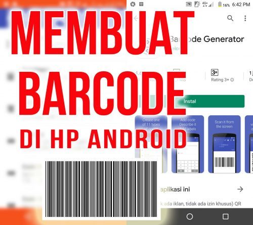 cara membuat barcode cara membuat barcode