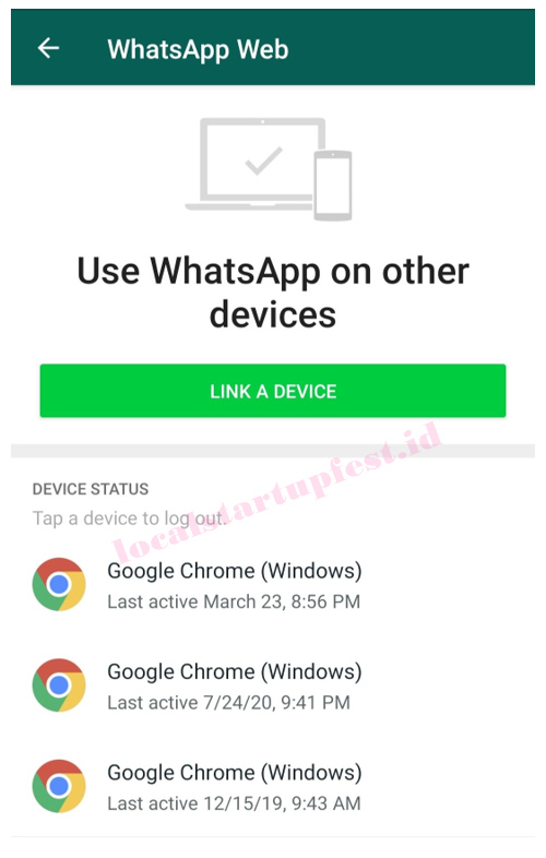 Cara Mengetahui HP Disadap dan Tanda-Tandanya 3 cek whatsapp yang disadap