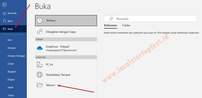 cara mengubah pdf ke word 1