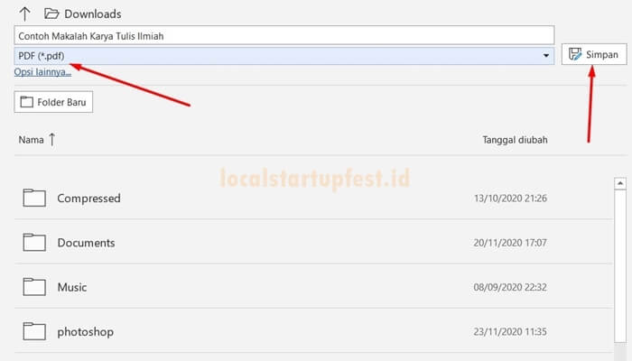 cara ubah word ke pdf dengan microsoft word 2