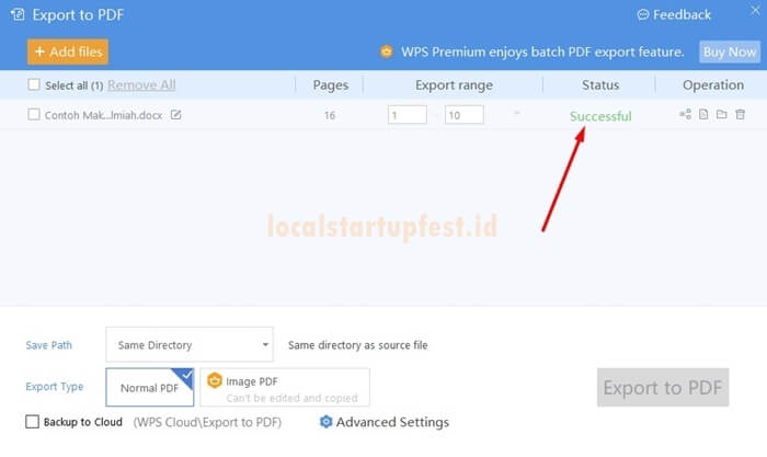 cara ubah word ke pdf dengan wps office 5