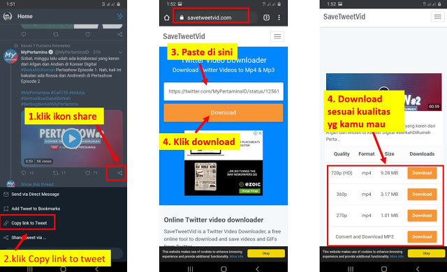 download video twitter dengan SaveTweetVid