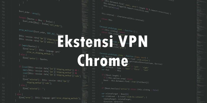 ekstensi vpn di chrome