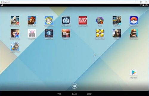 emulator android terbaik leapdroid