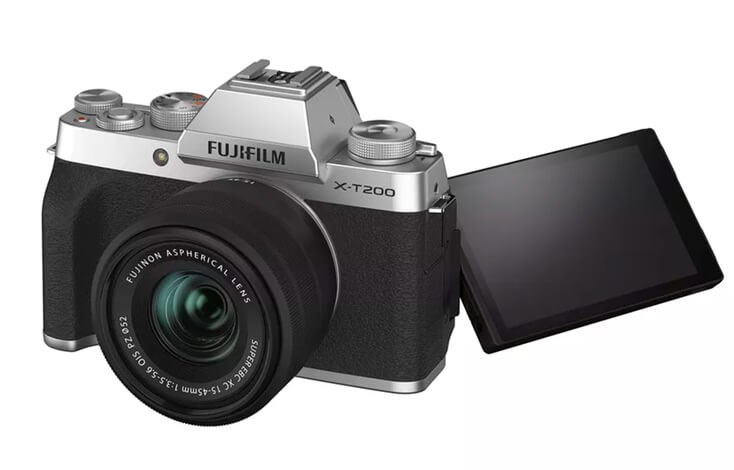 layar fujifilm xt200