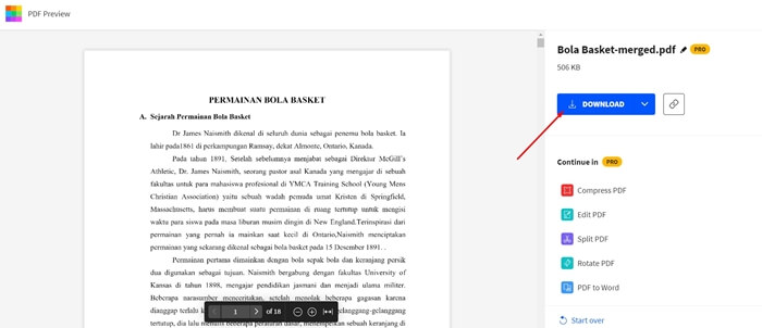menggabungkan pdf online 16