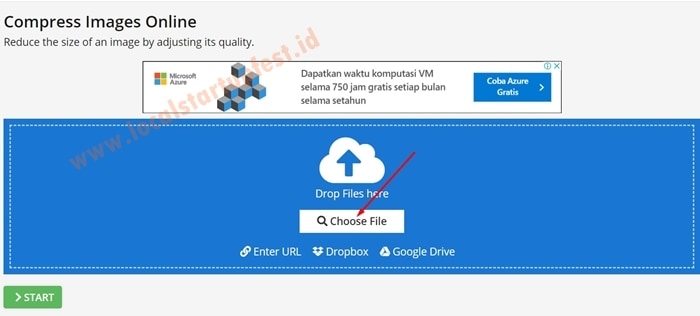 mengubah ukuran foto online dengan Img2go 17