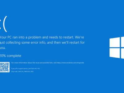 penyebab blue screen
