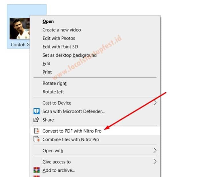 ubah JPG ke PDF Offline dengan nitropdf 8