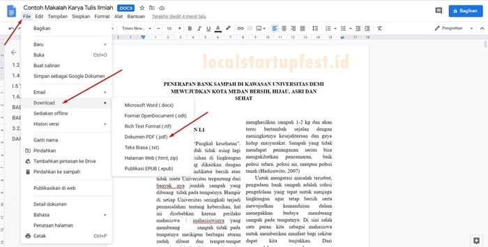 ubah word ke pdf dengan google doc 9